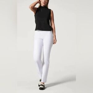 Spanx White Kick Flare Pant Sz Medium